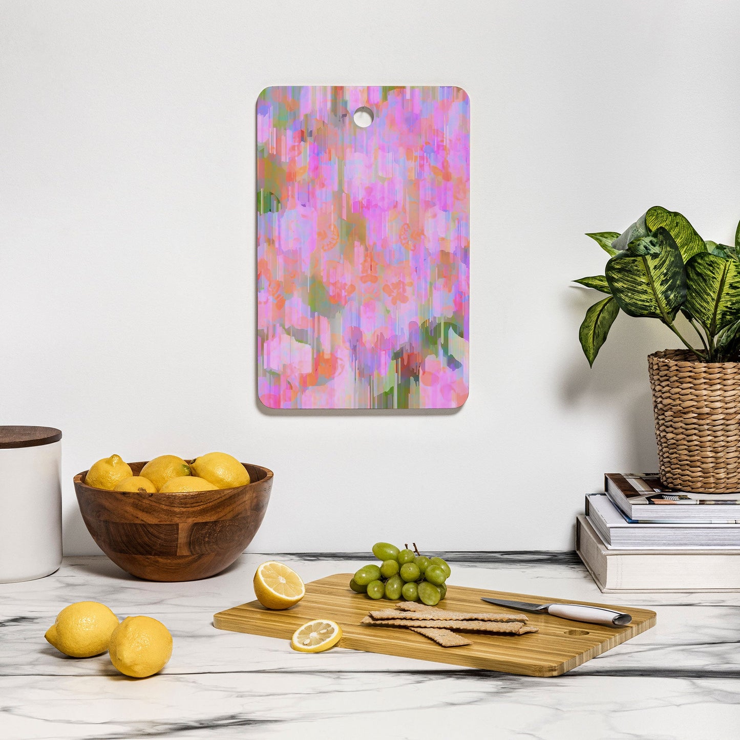 83 Oranges Pink Haze Cutting Board Rectangle