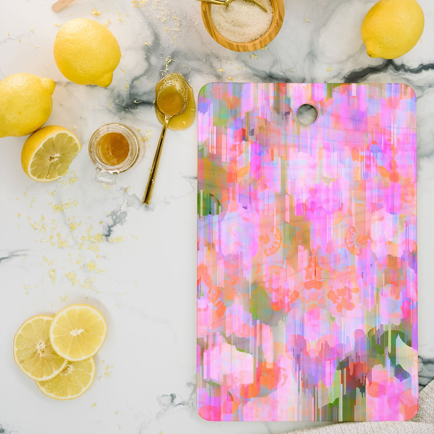 83 Oranges Pink Haze Cutting Board Rectangle