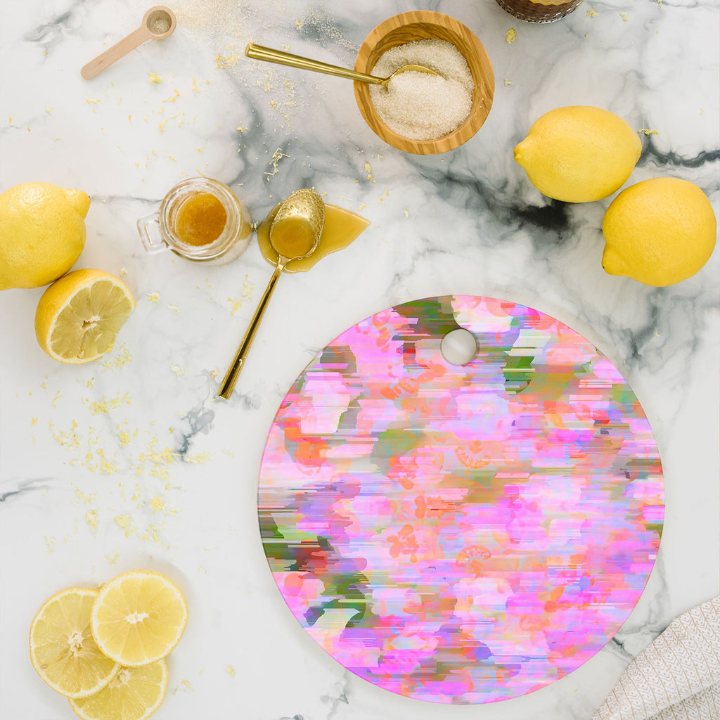 83 Oranges Pink Haze Cutting Board Round