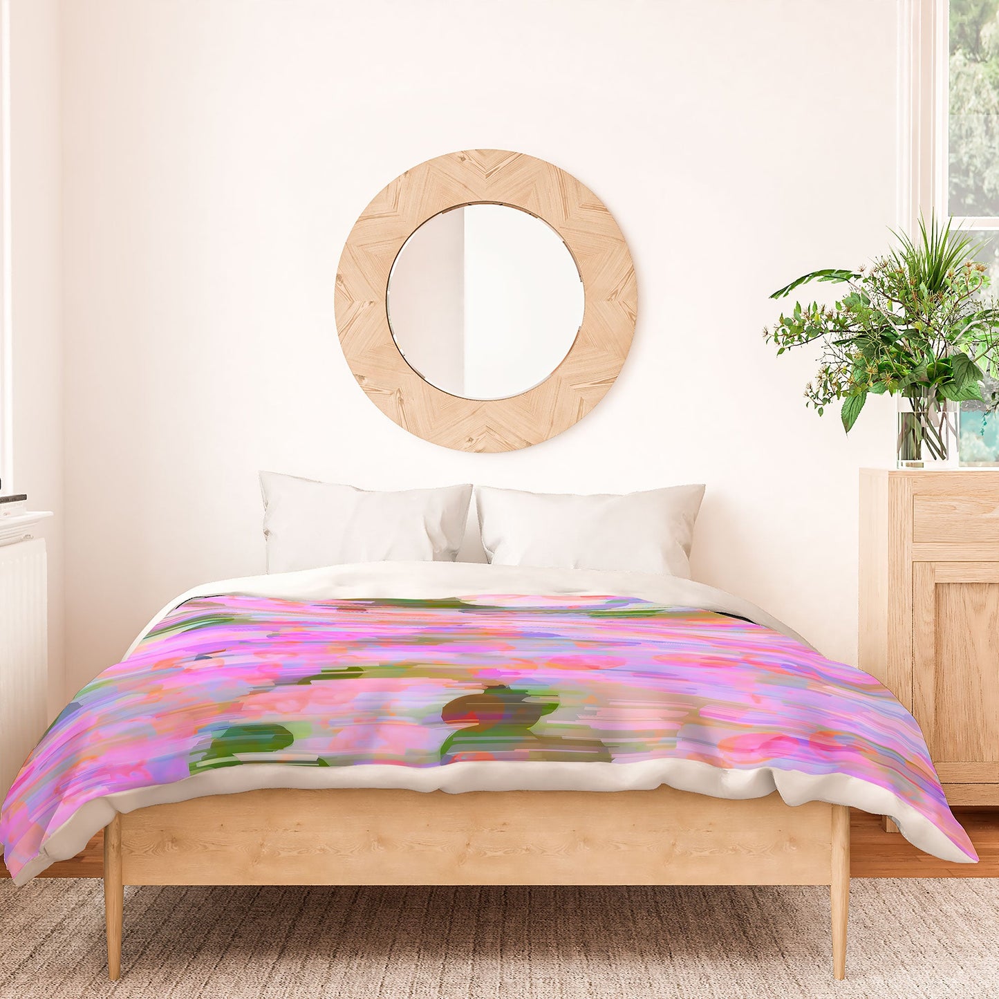 83 Oranges Pink Haze Duvet Cover