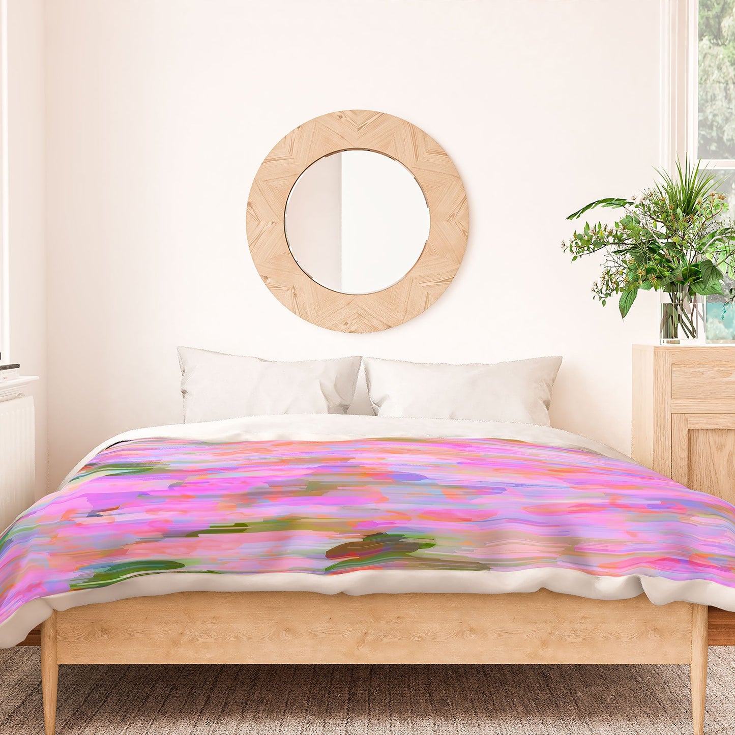 83 Oranges Pink Haze Duvet Cover