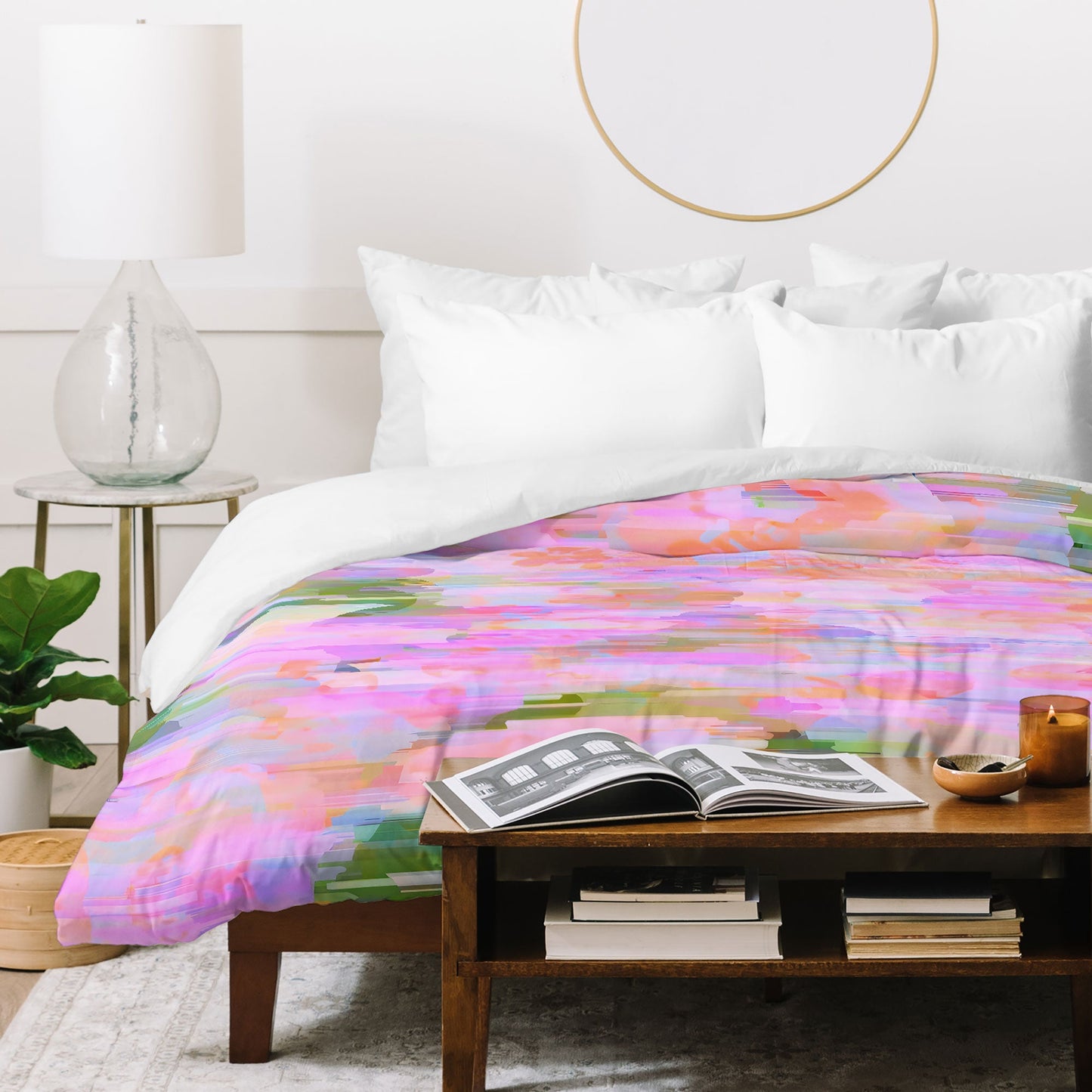 83 Oranges Pink Haze Duvet Cover