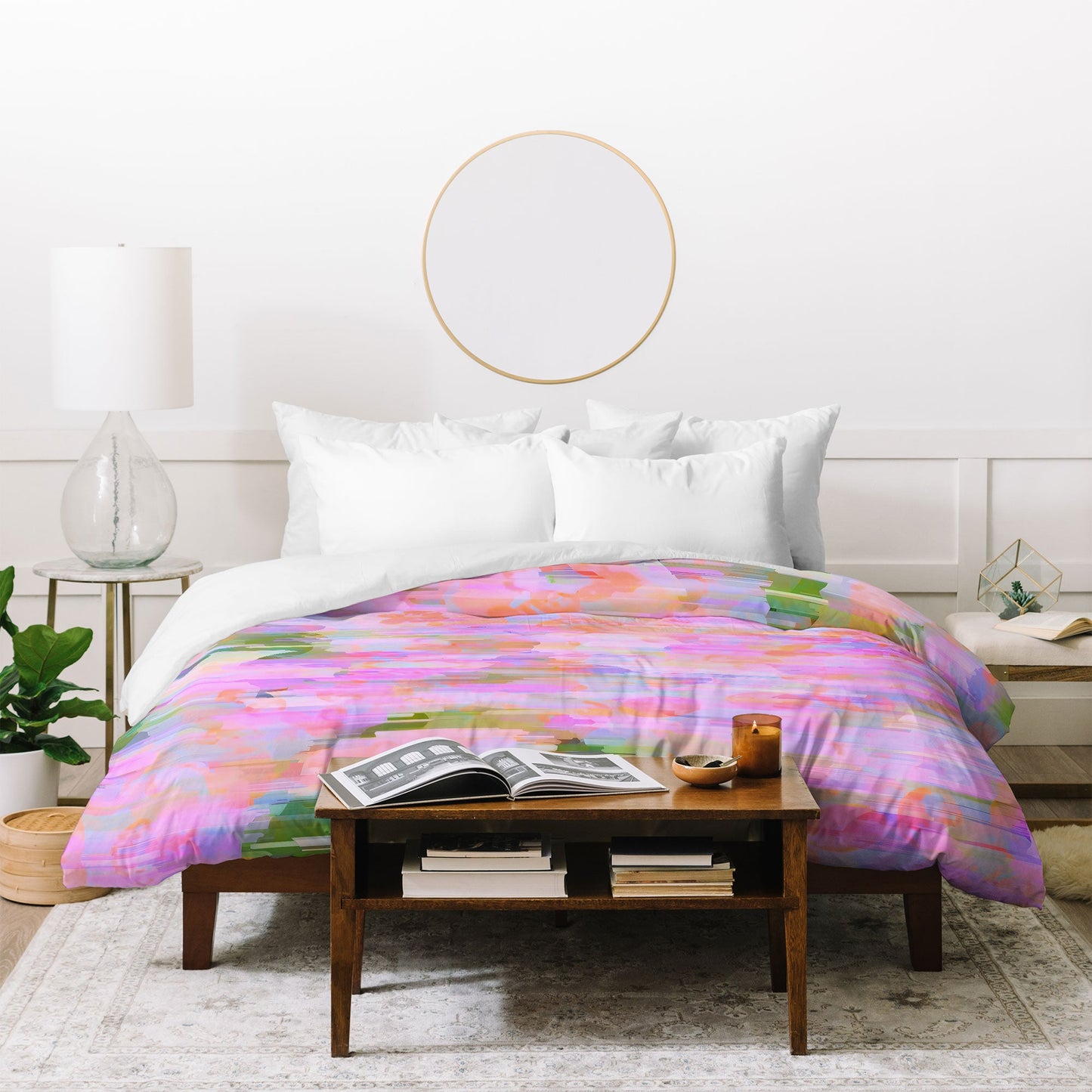 83 Oranges Pink Haze Duvet Cover