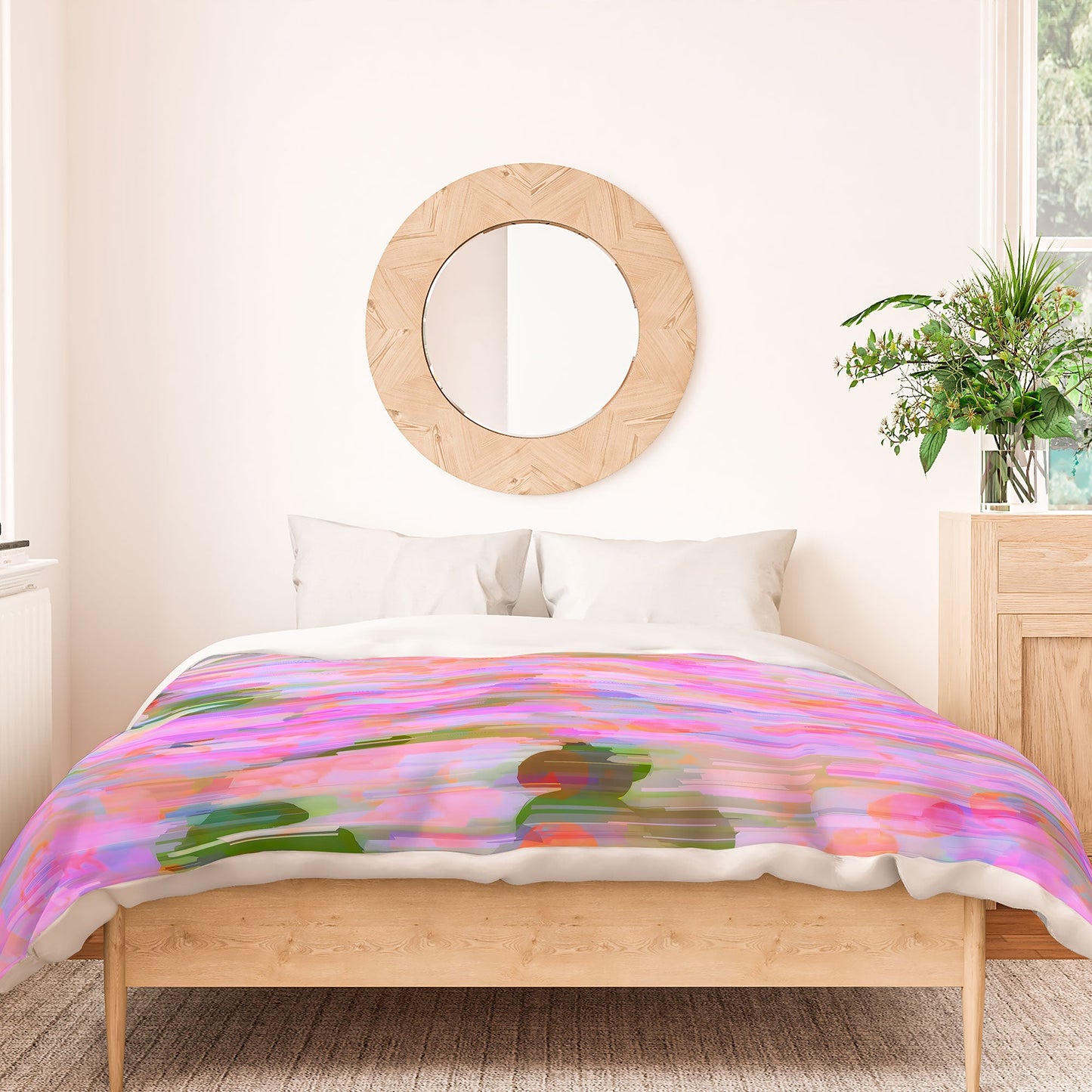 83 Oranges Pink Haze Duvet Cover