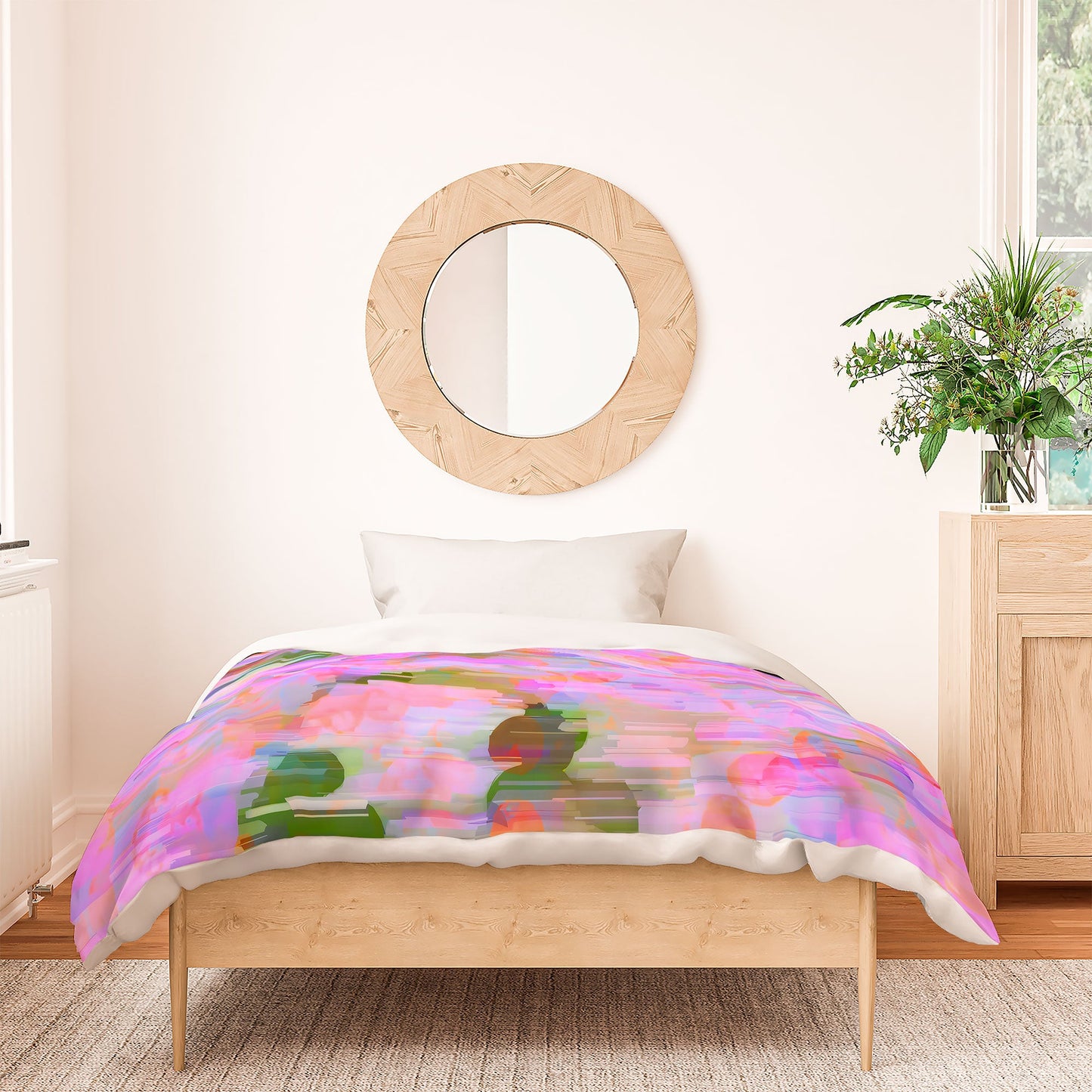 83 Oranges Pink Haze Duvet Cover