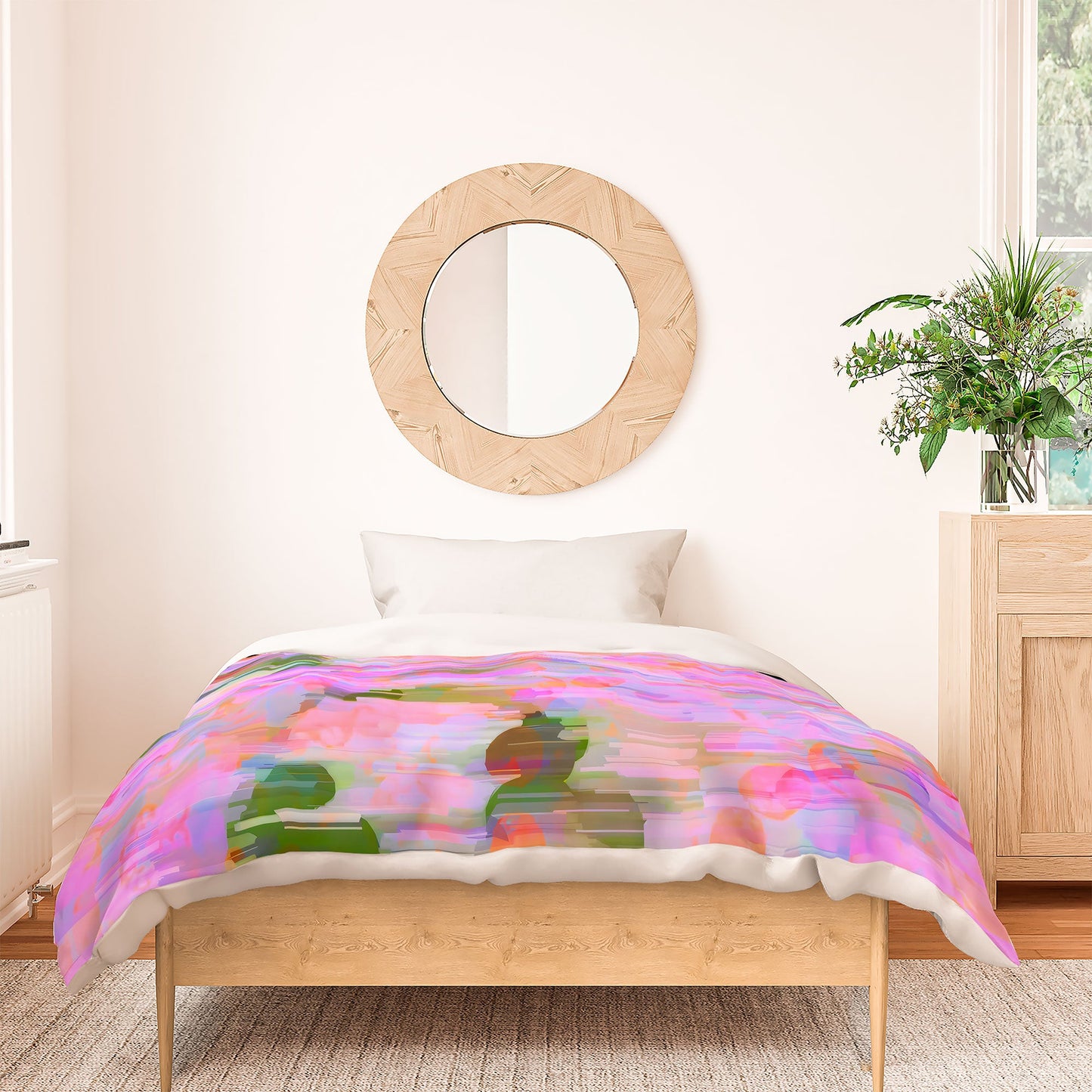 83 Oranges Pink Haze Duvet Cover