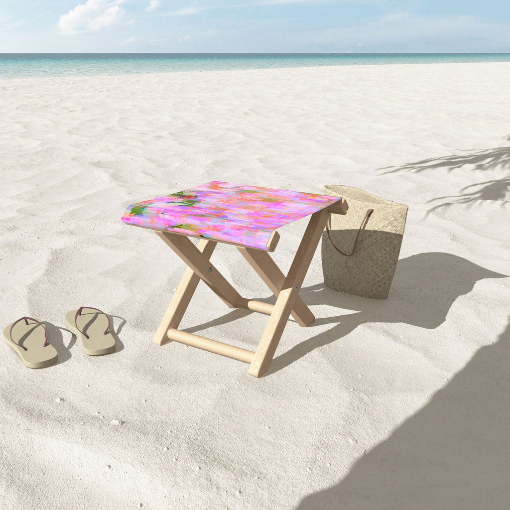 83 Oranges Pink Haze Folding Stool