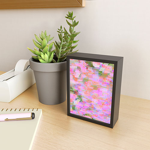 83 Oranges Pink Haze Framed Mini Art Print