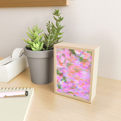 83 Oranges Pink Haze Framed Mini Art Print
