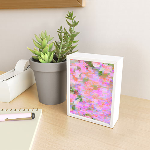 83 Oranges Pink Haze Framed Mini Art Print