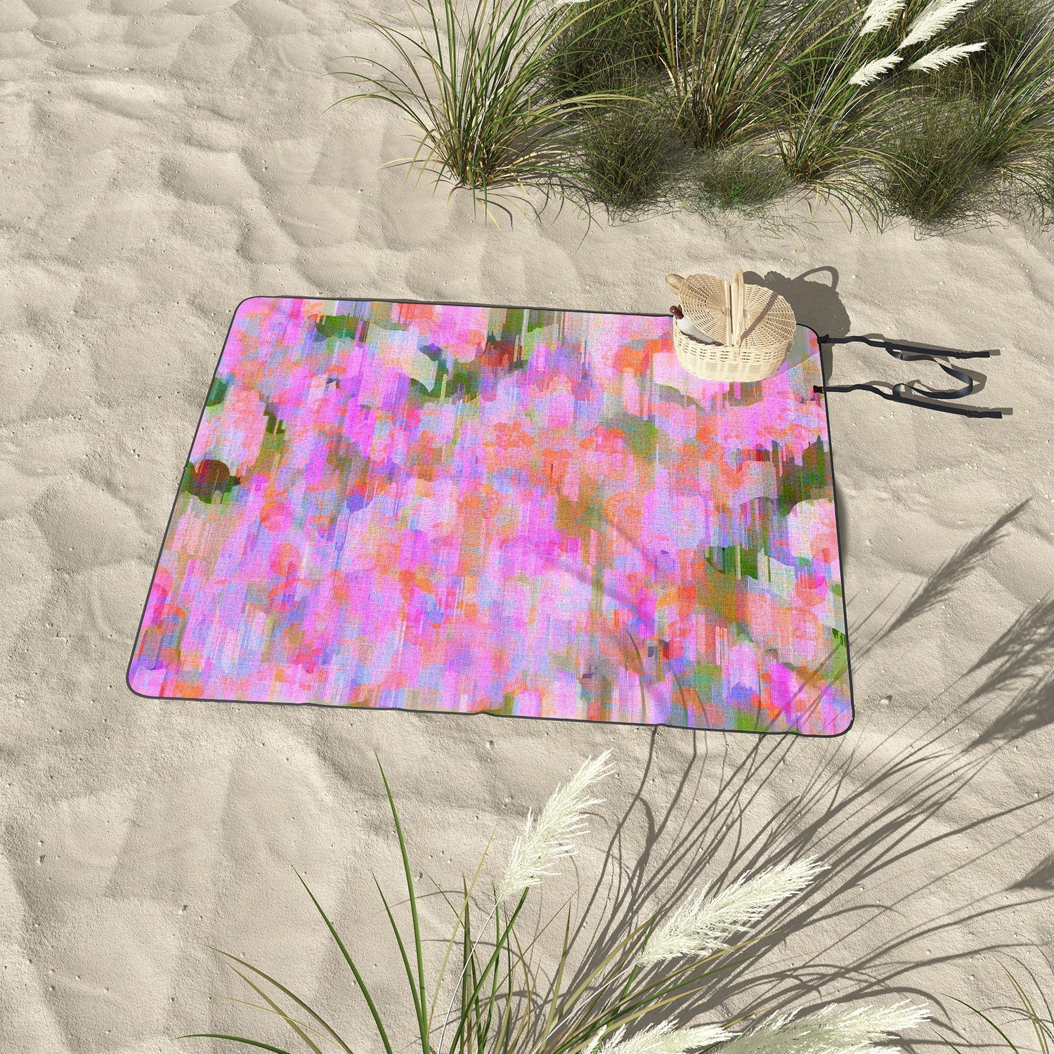 83 Oranges Pink Haze Picnic Blanket