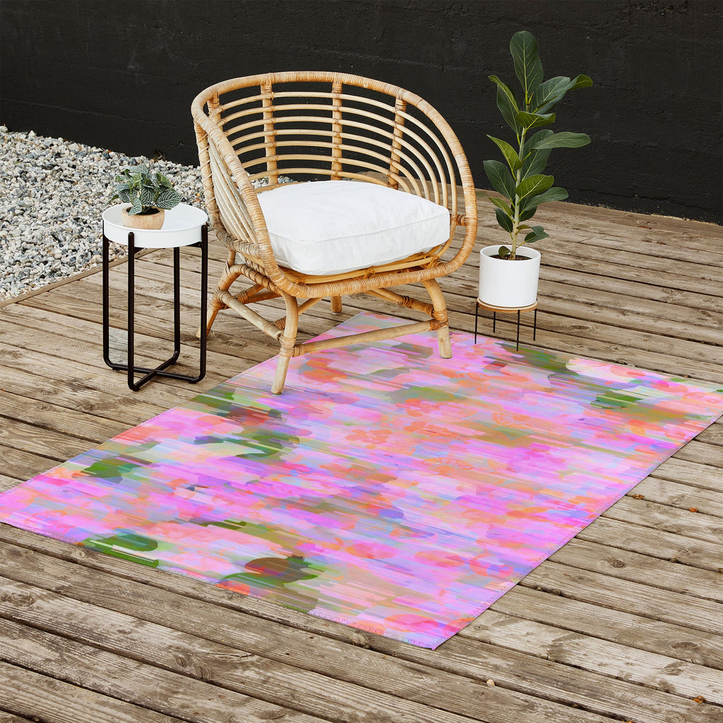 83 Oranges Pink Haze Outdoor Rug