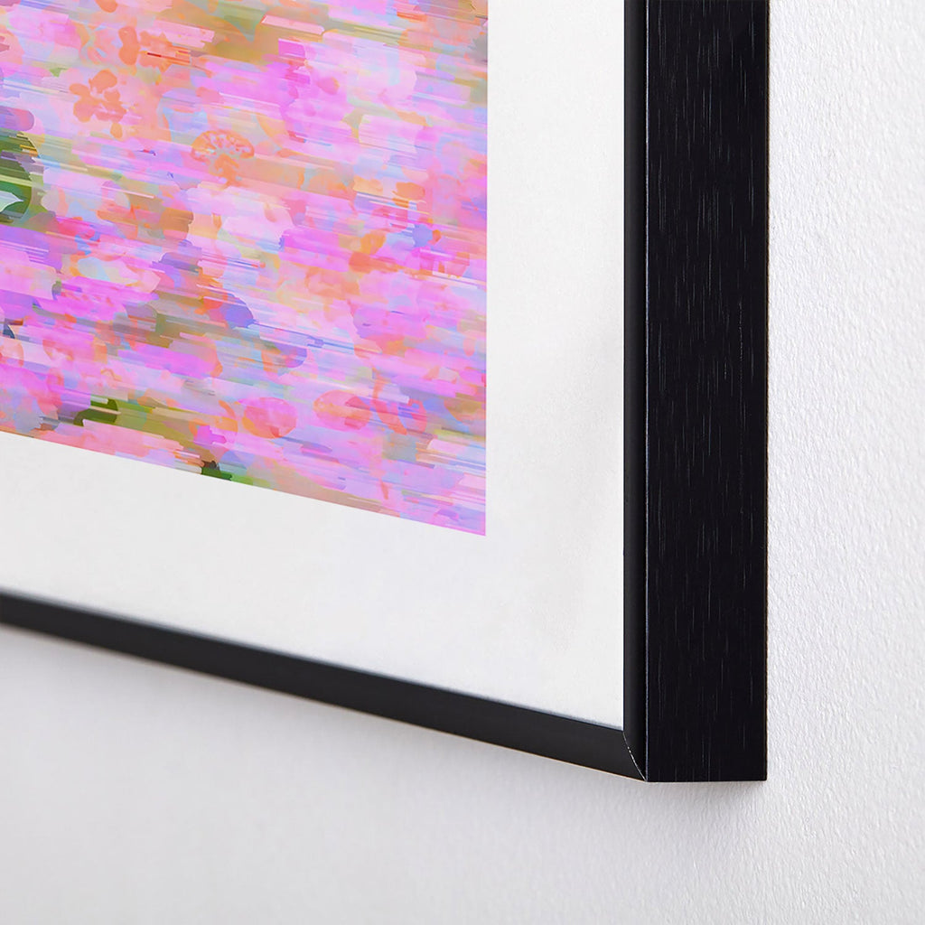 83 Oranges Pink Haze Metal Framed Art Print