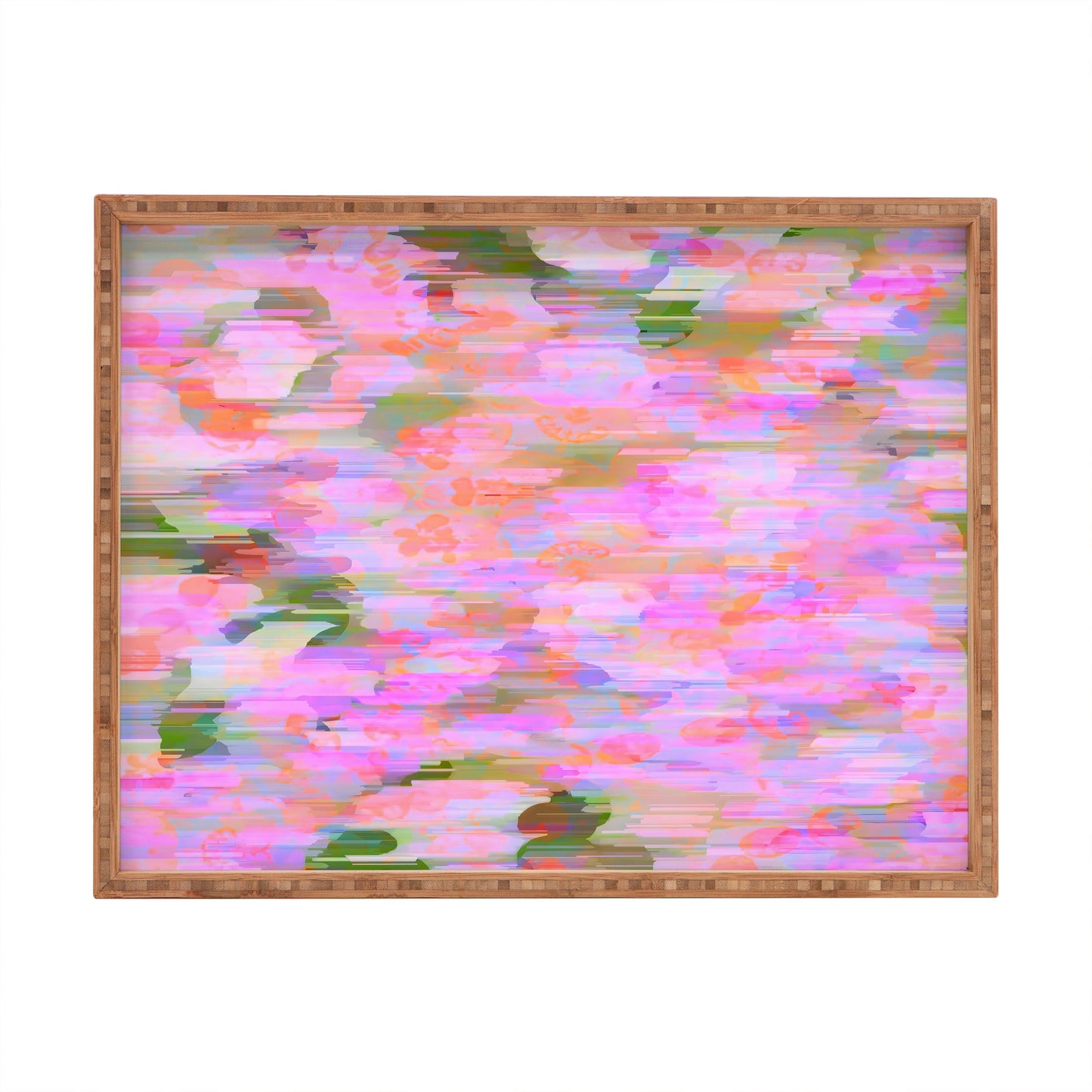 83 Oranges Pink Haze Rectangular Tray