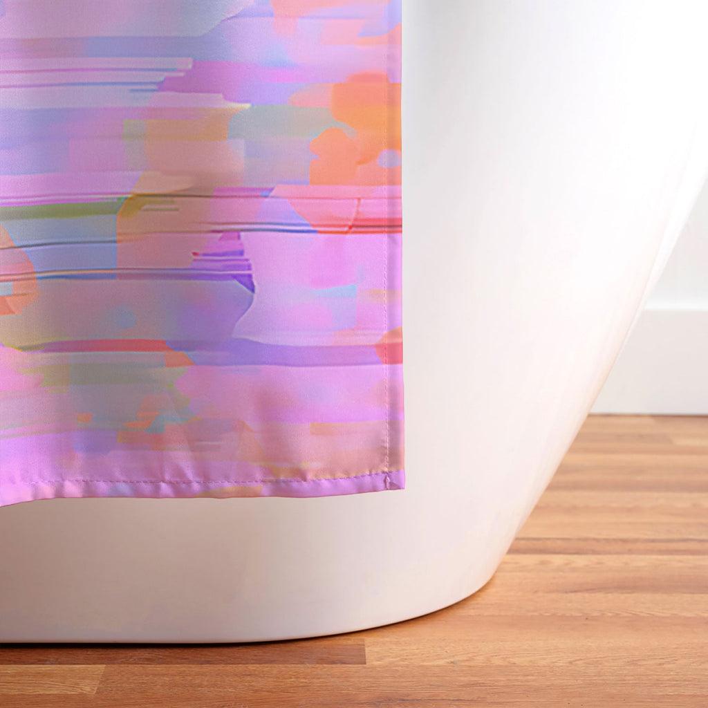 83 Oranges Pink Haze Shower Curtain