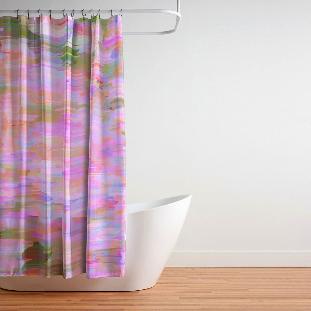 83 Oranges Pink Haze Shower Curtain