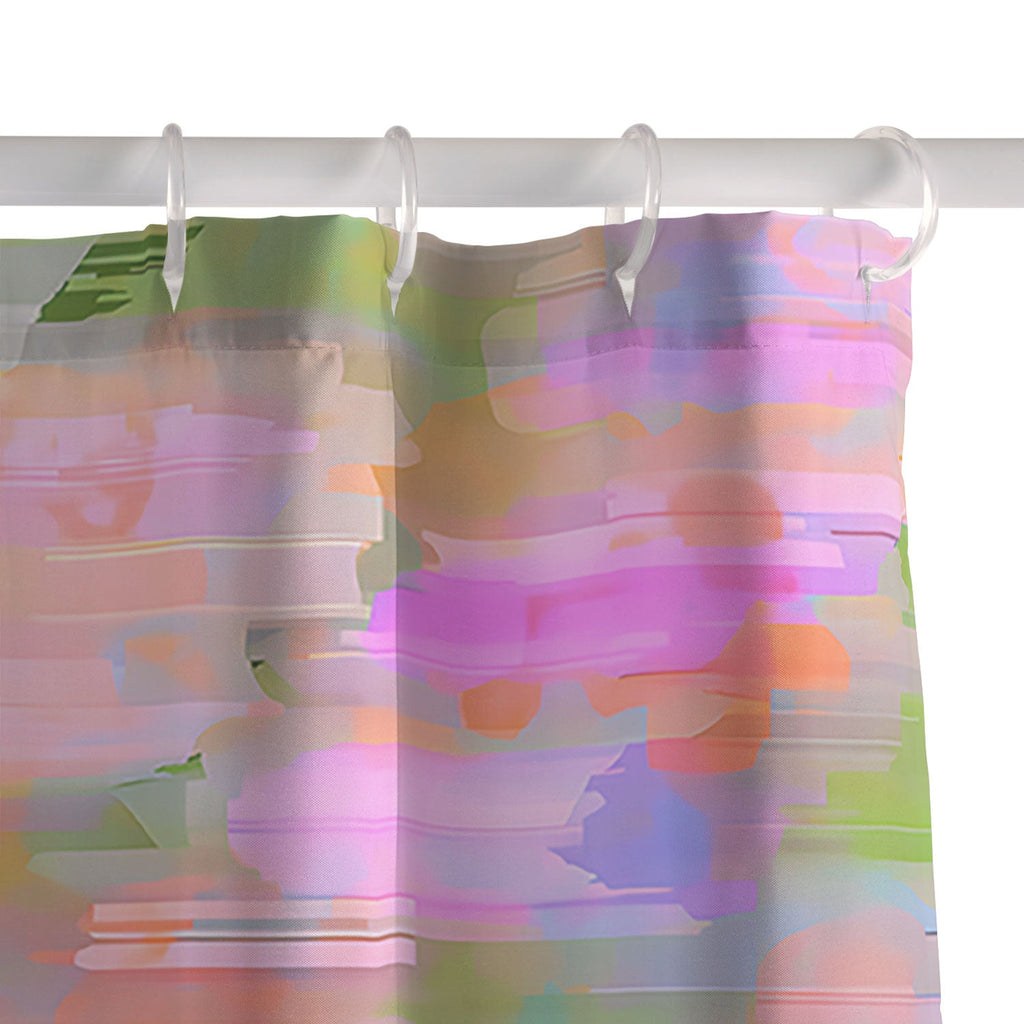 83 Oranges Pink Haze Shower Curtain
