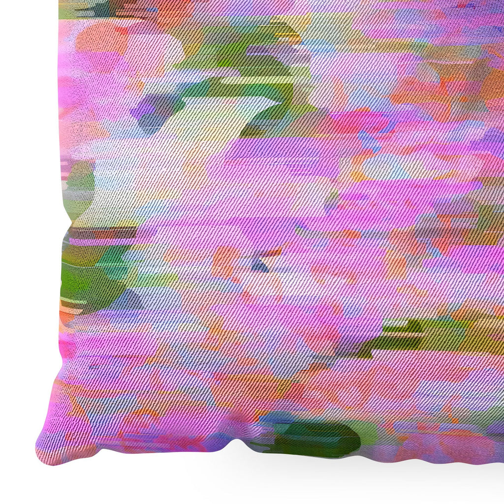 83 Oranges Pink Haze Floor Pillow Square