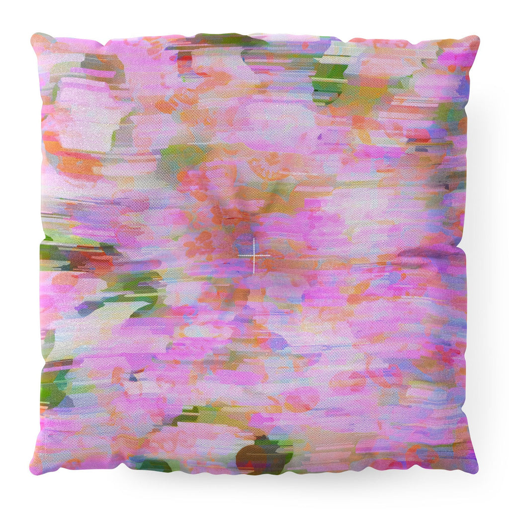 83 Oranges Pink Haze Floor Pillow Square