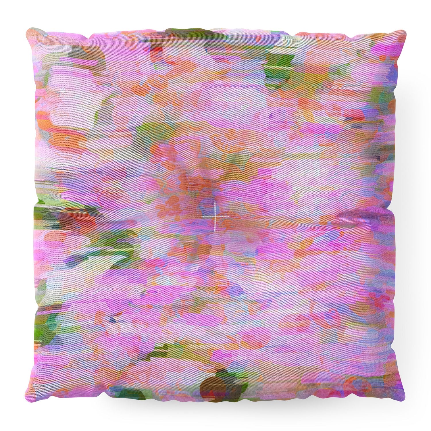 83 Oranges Pink Haze Floor Pillow Square