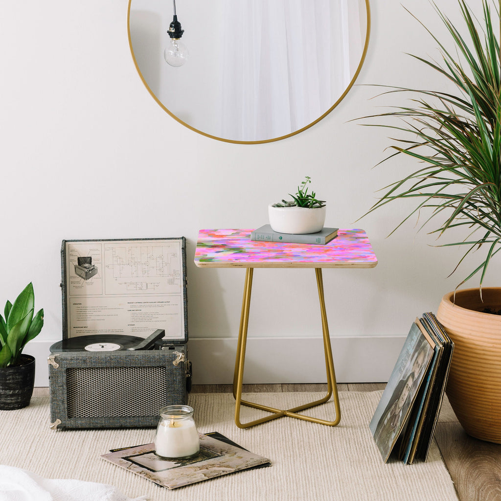 83 Oranges Pink Haze Side Table