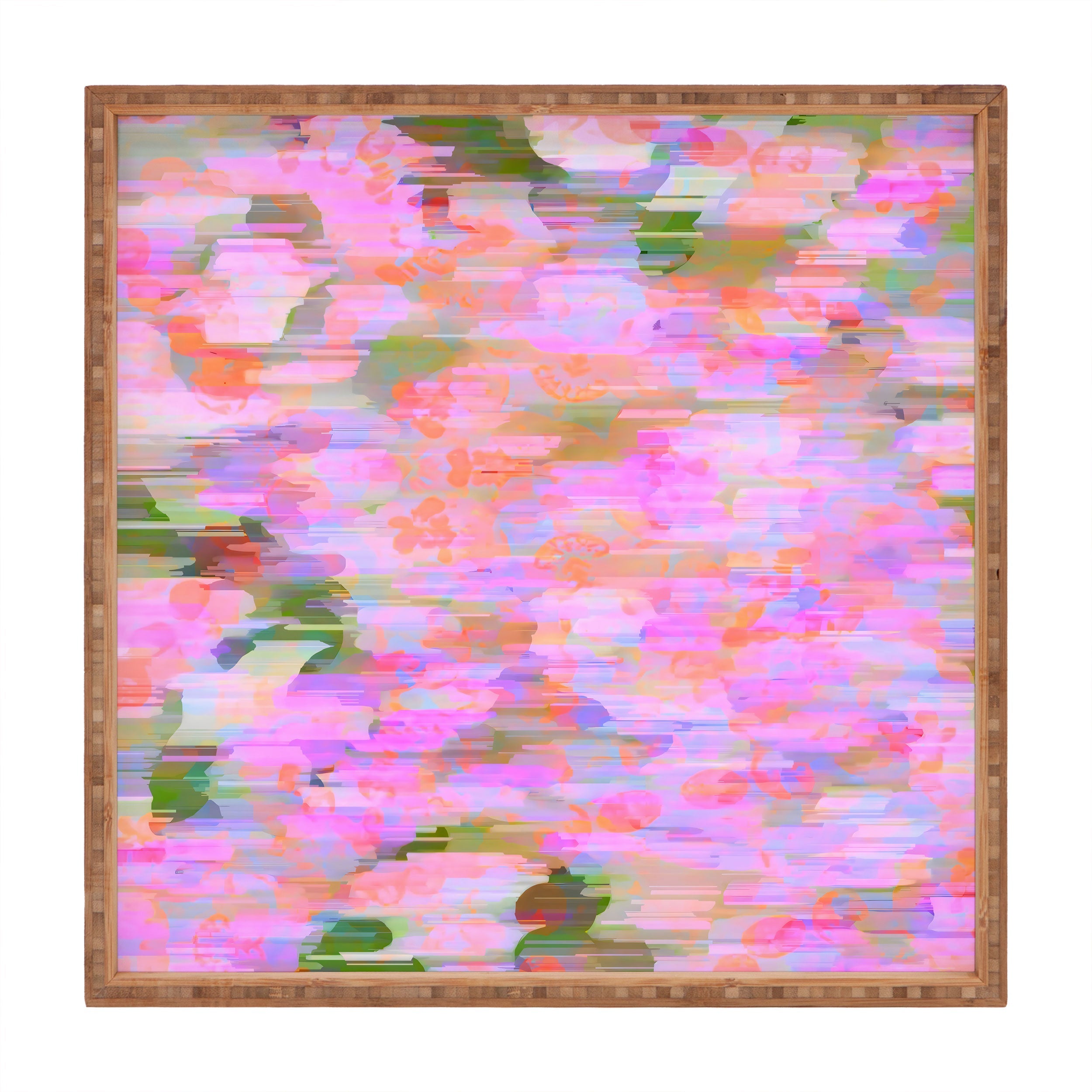 83 Oranges Pink Haze Square Tray