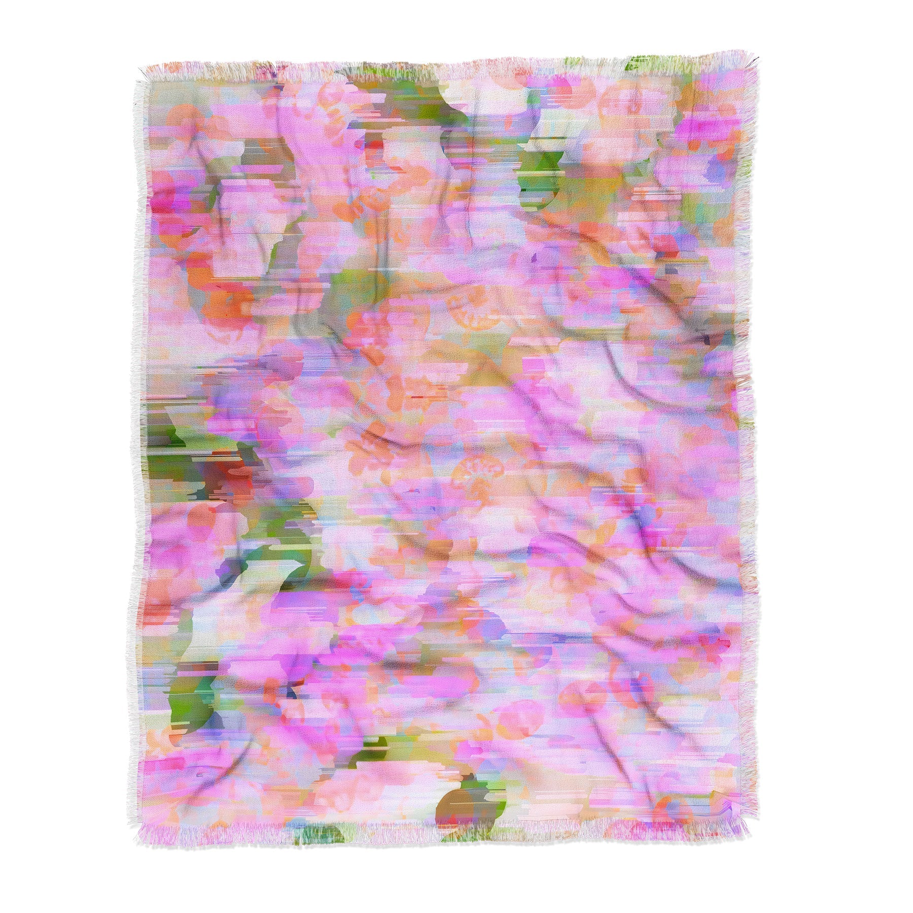 83 Oranges Pink Haze Throw Blanket