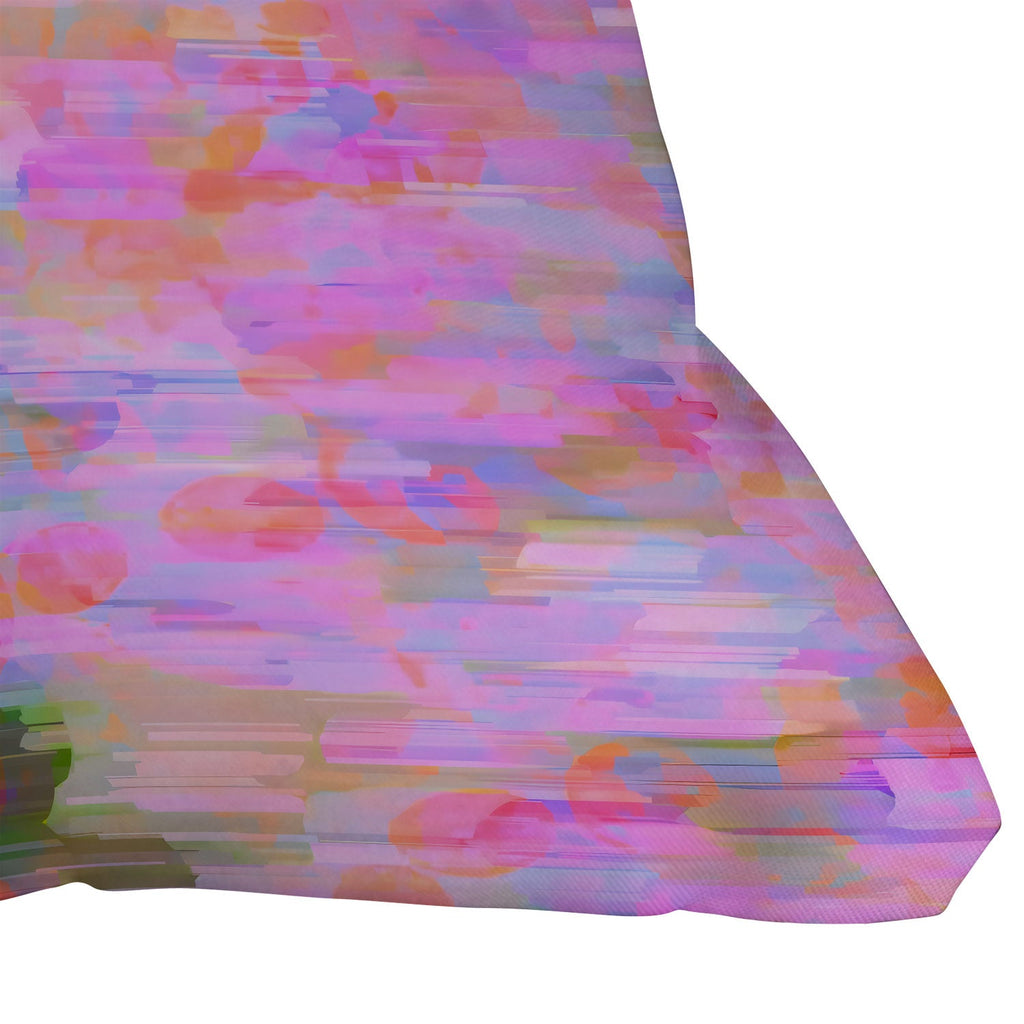 83 Oranges Pink Haze Throw Pillow