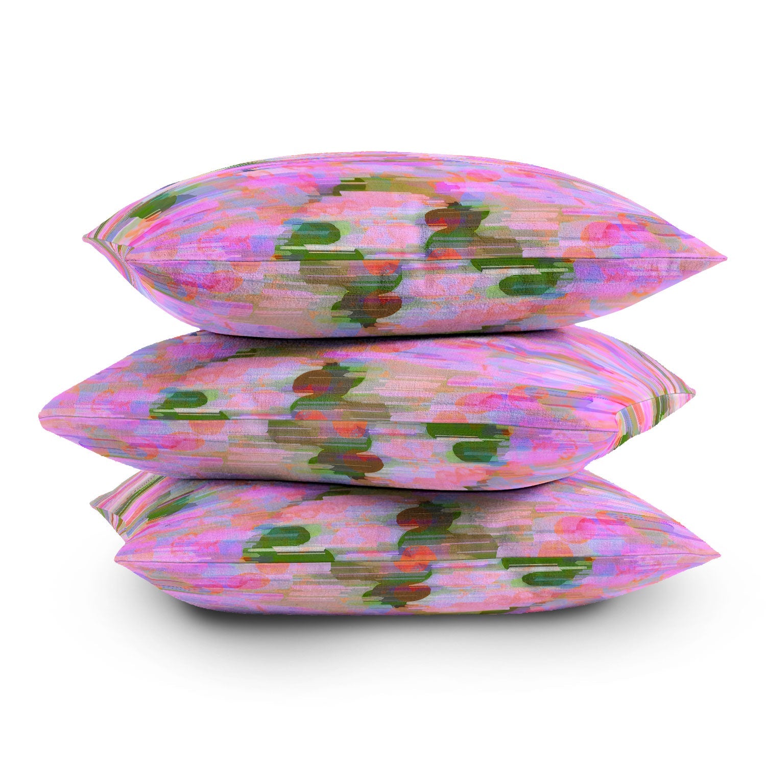 83 Oranges Pink Haze Outdoor Throw Pillow
