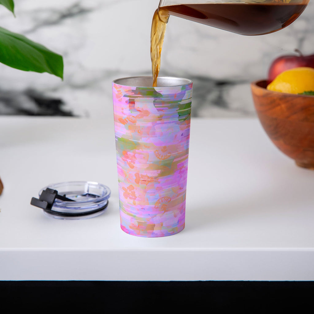 83 Oranges Pink Haze Travel Mug