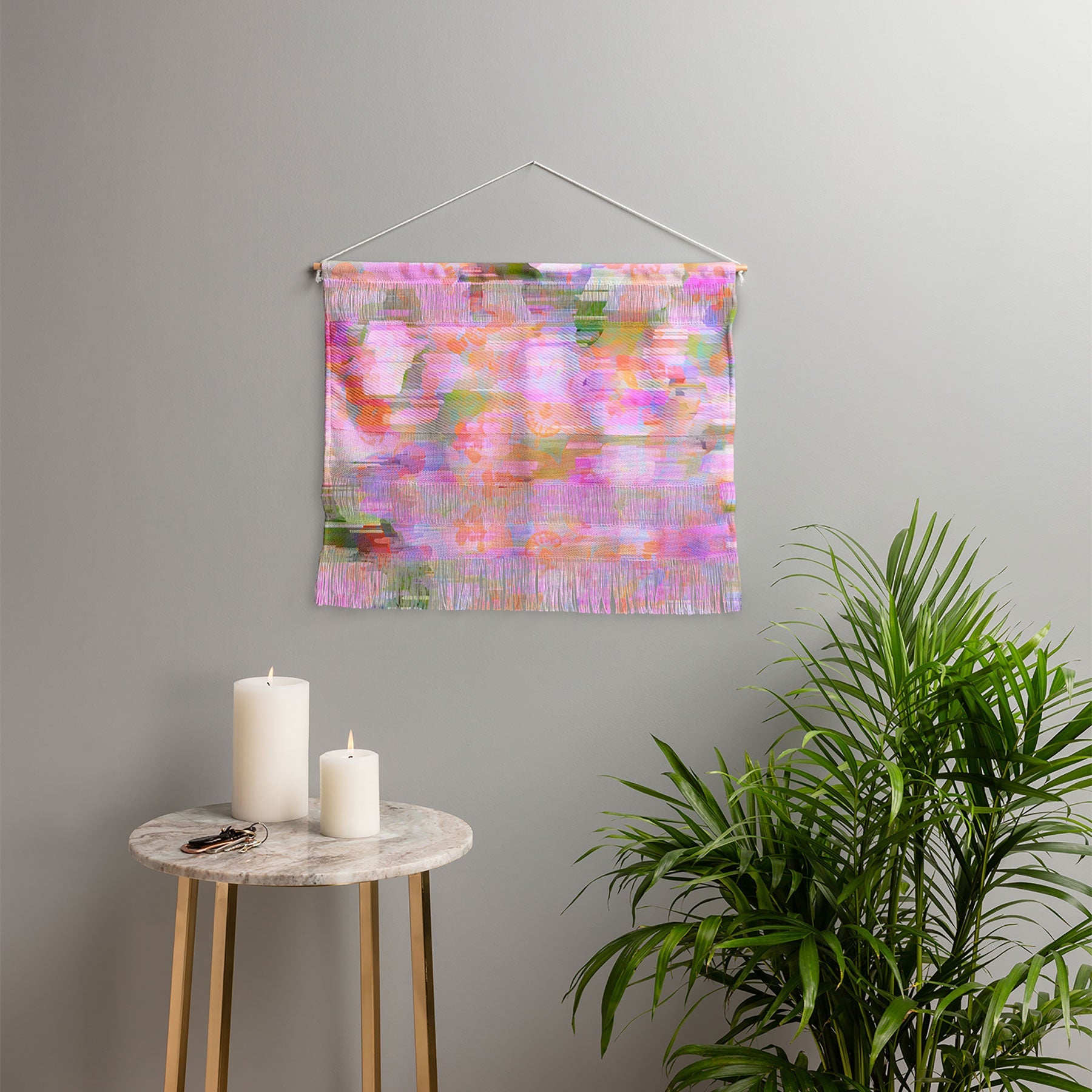 83 Oranges Pink Haze Wall Hanging Landscape