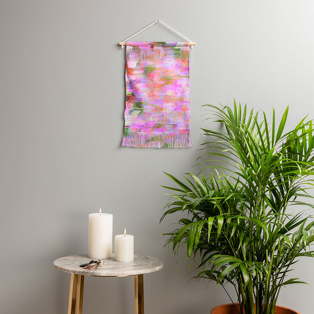 83 Oranges Pink Haze Wall Hanging Portrait