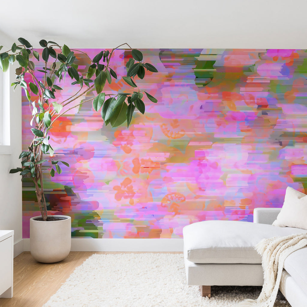 83 Oranges Pink Haze Wall Mural