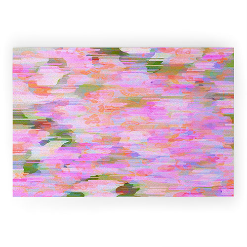 83 Oranges Pink Haze Welcome Mat