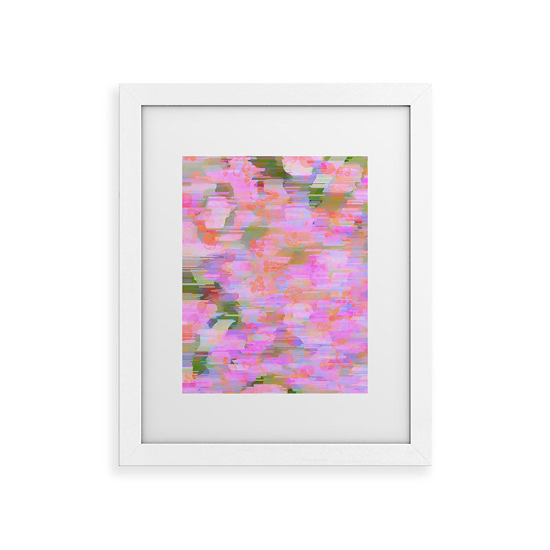 83 Oranges Pink Haze Framed Art Print