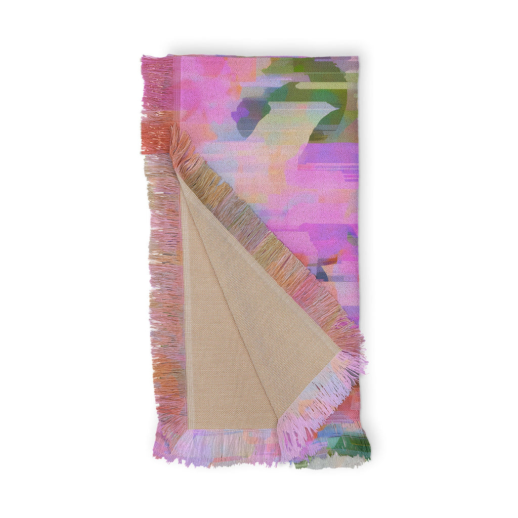 83 Oranges Pink Haze Throw Blanket