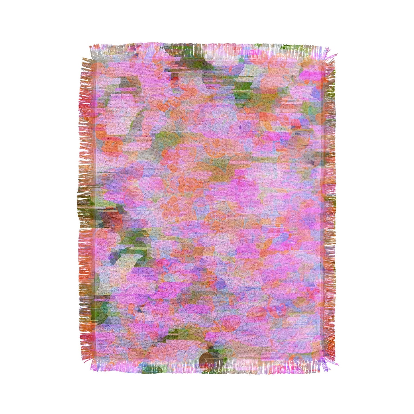 83 Oranges Pink Haze Throw Blanket