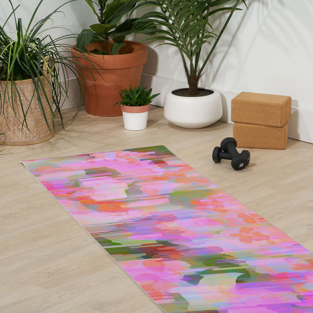 83 Oranges Pink Haze Yoga Mat