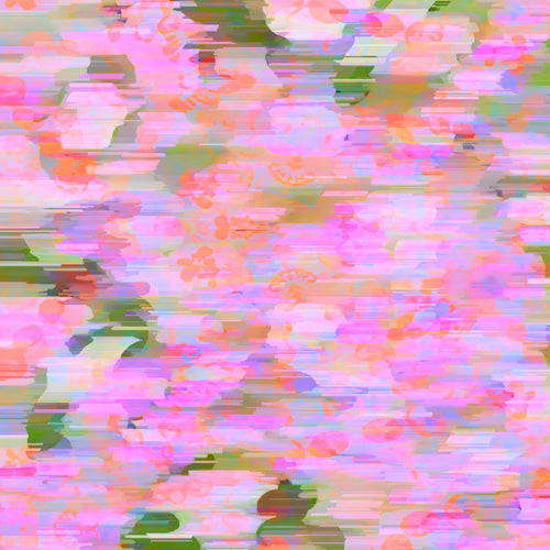 83 Oranges Pink Haze Shower Curtain