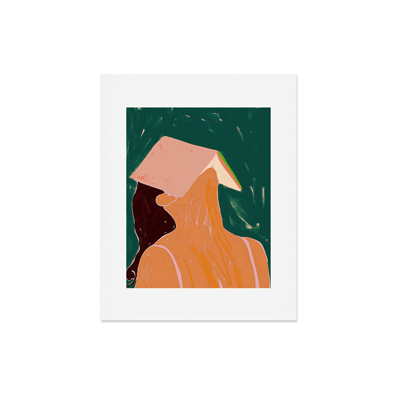 83 Oranges Reading Between The Lines Art Print