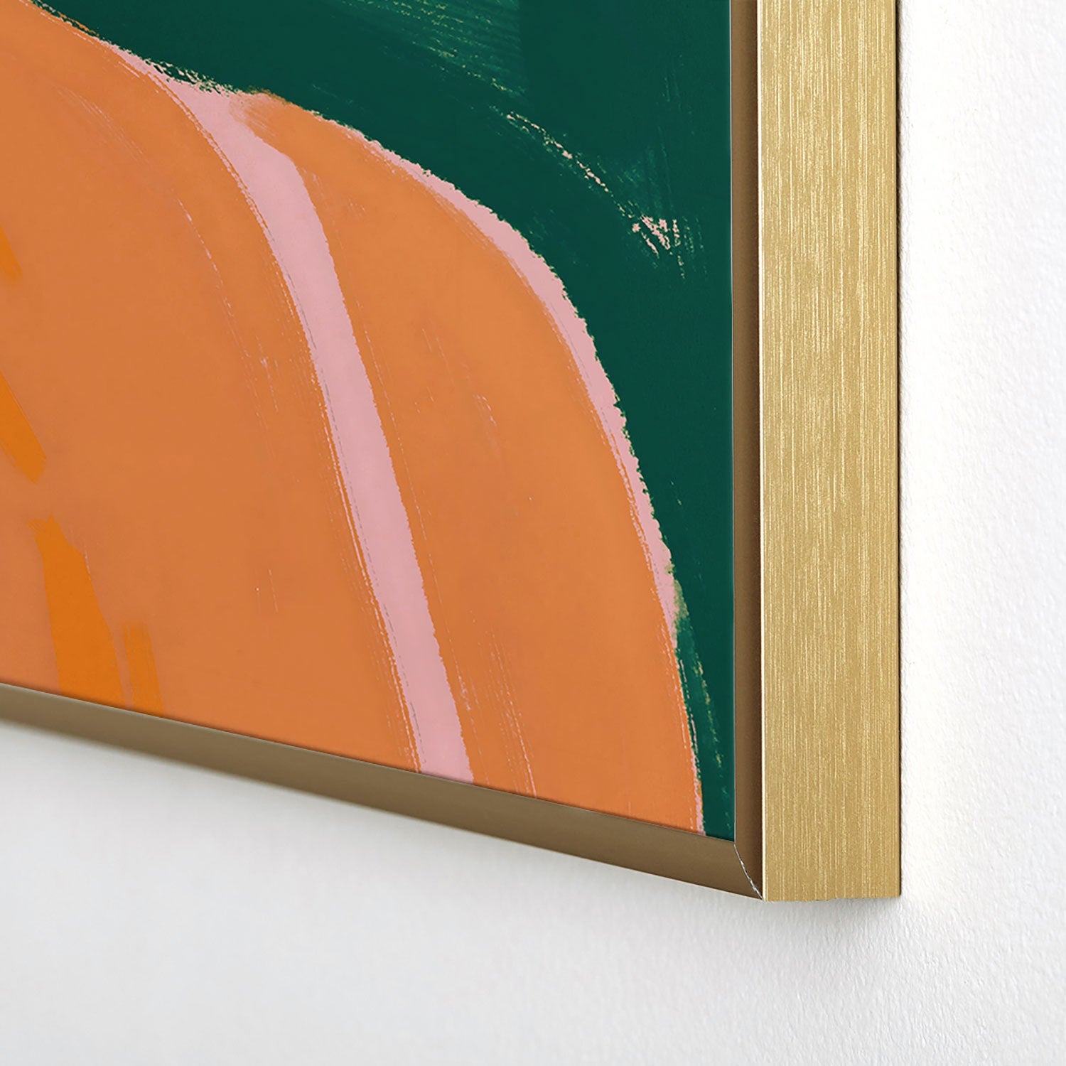 83 Oranges Reading Between The Lines Square Metal Framed Art Print