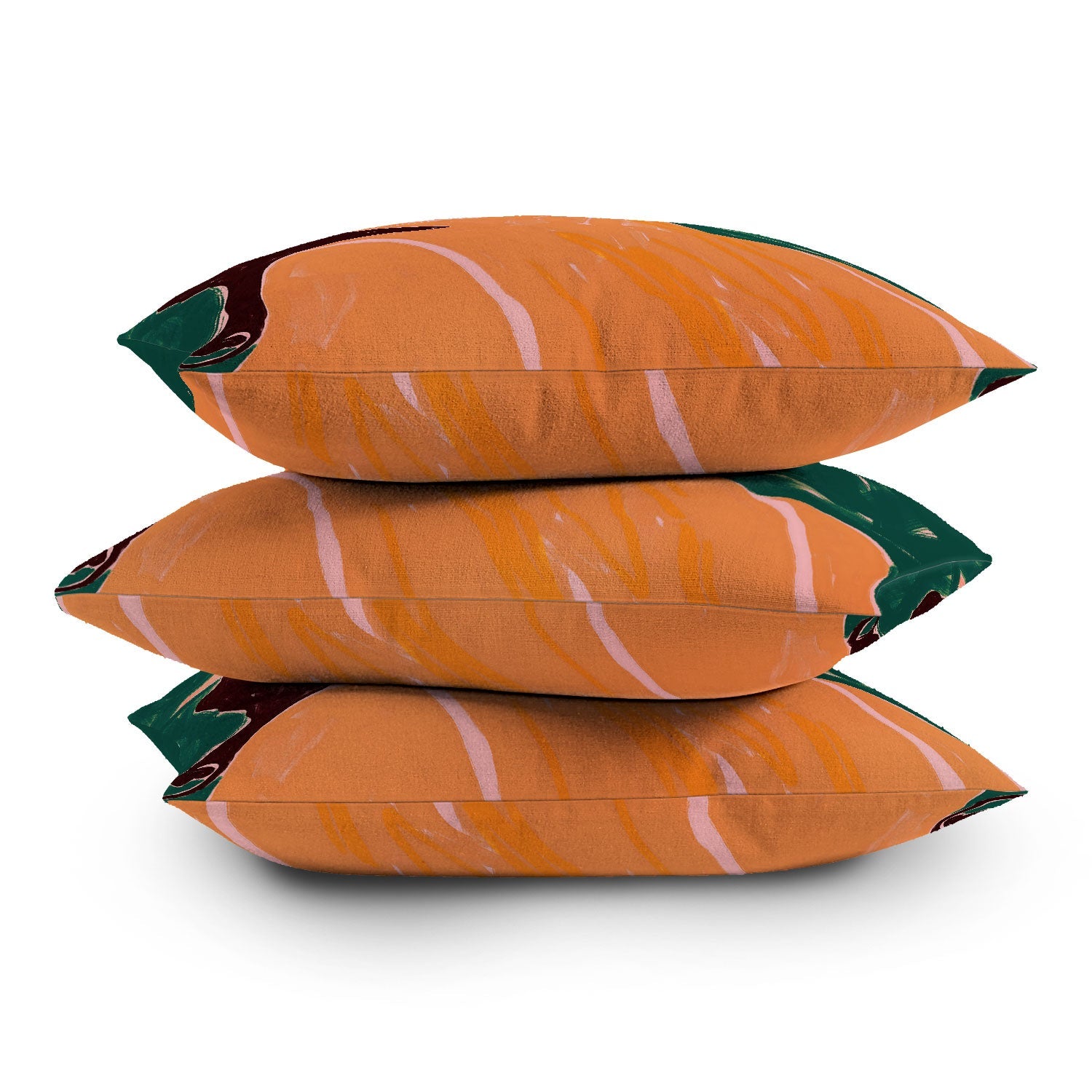 83 Oranges Reading Between The Lines Outdoor Throw Pillow