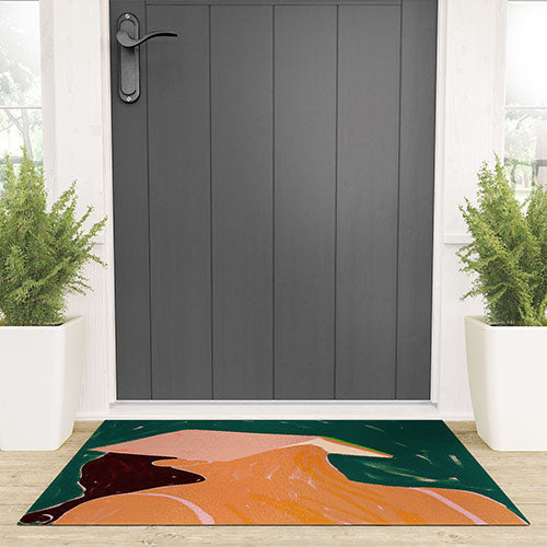 83 Oranges Reading Between The Lines Welcome Mat