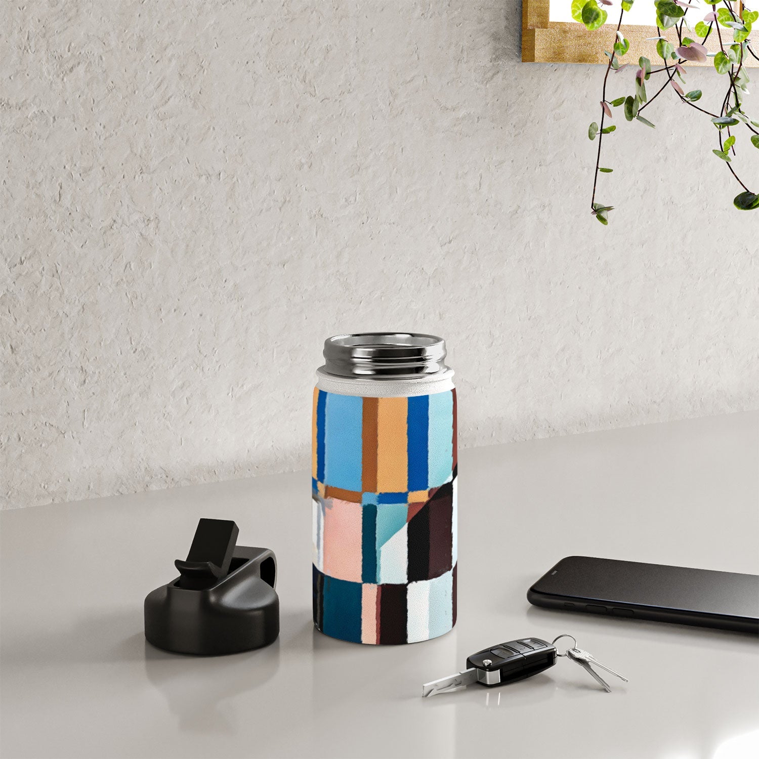83 Oranges Scandinavian Earth Water Bottle