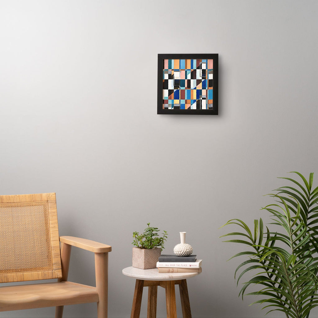 83 Oranges Scandinavian Earth Framed Wall Art