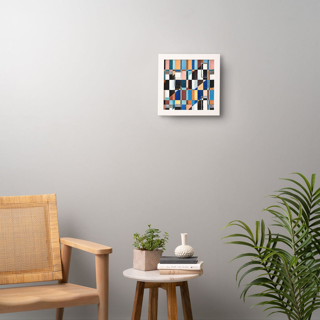 83 Oranges Scandinavian Earth Framed Wall Art