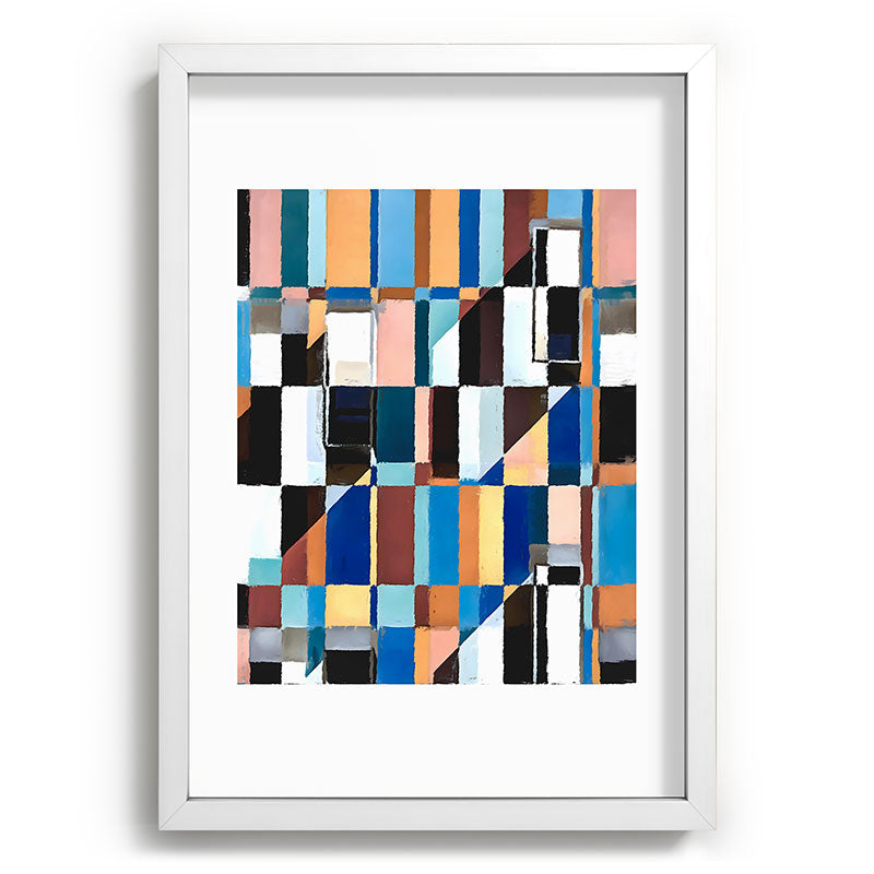 83 Oranges Scandinavian Earth Recessed Framing Rectangle