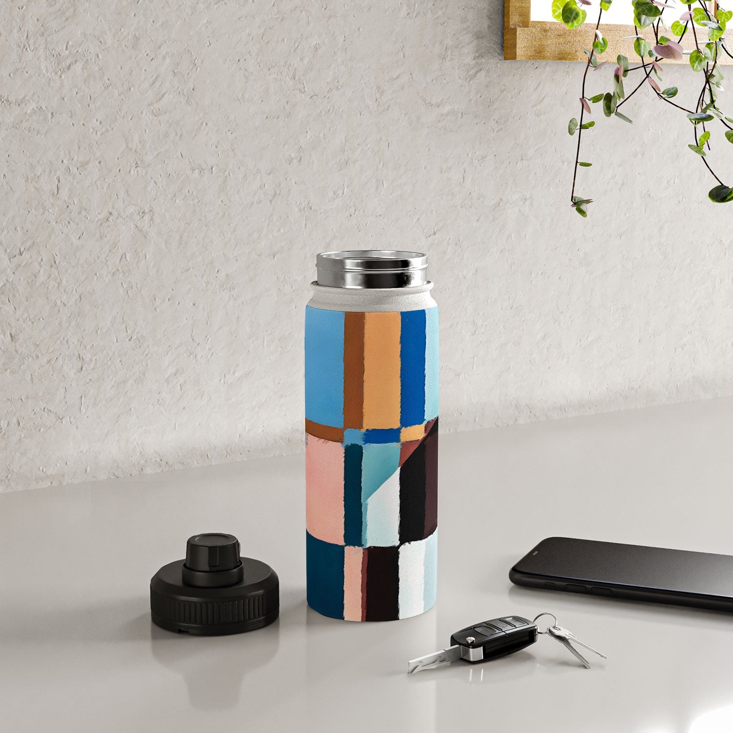 83 Oranges Scandinavian Earth Water Bottle