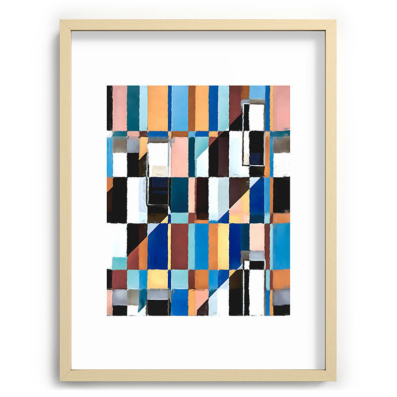 83 Oranges Scandinavian Earth Recessed Framing Rectangle