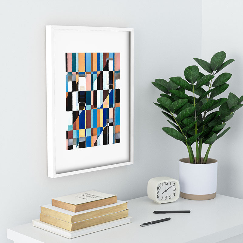83 Oranges Scandinavian Earth Recessed Framing Rectangle